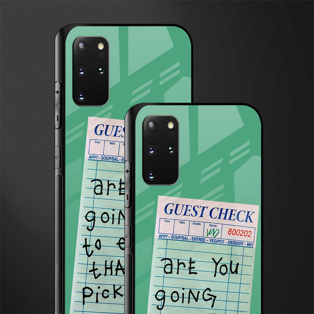 eat that pickle glass case for samsung galaxy s20 plus image-2