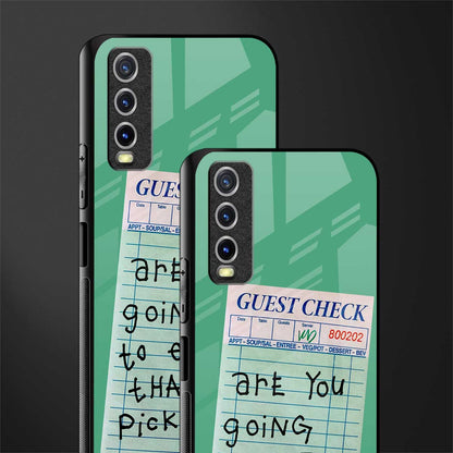 eat that pickle glass case for vivo y20svivo y20avivo y20g image-2