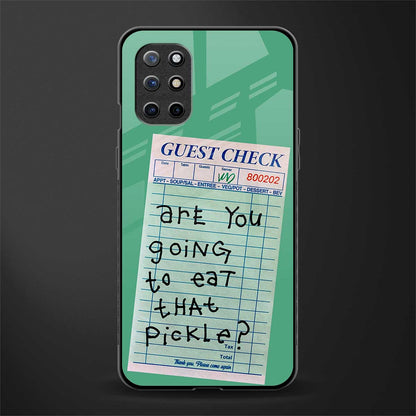 eat that pickle glass case for oneplus 8t image