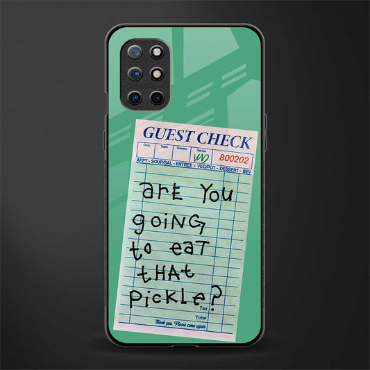 eat that pickle glass case for oneplus 8t image