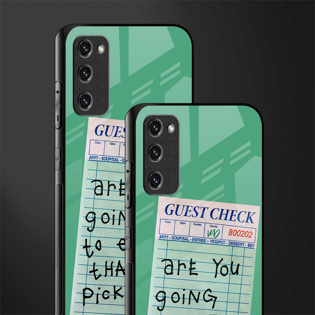 eat that pickle glass case for samsung galaxy s20 fe image-2