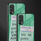 eat that pickle glass case for realme x7 pro image-2