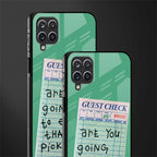 eat that pickle glass case for samsung galaxy m12 image-2