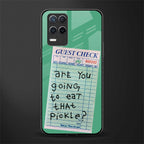 eat that pickle glass case for realme 8 5g image