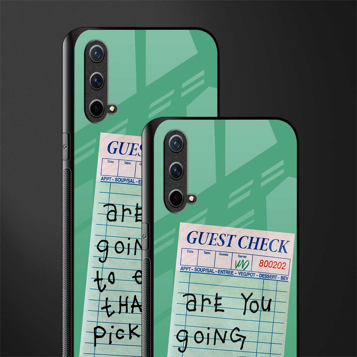 eat that pickle glass case for oneplus nord ce 5g image-2