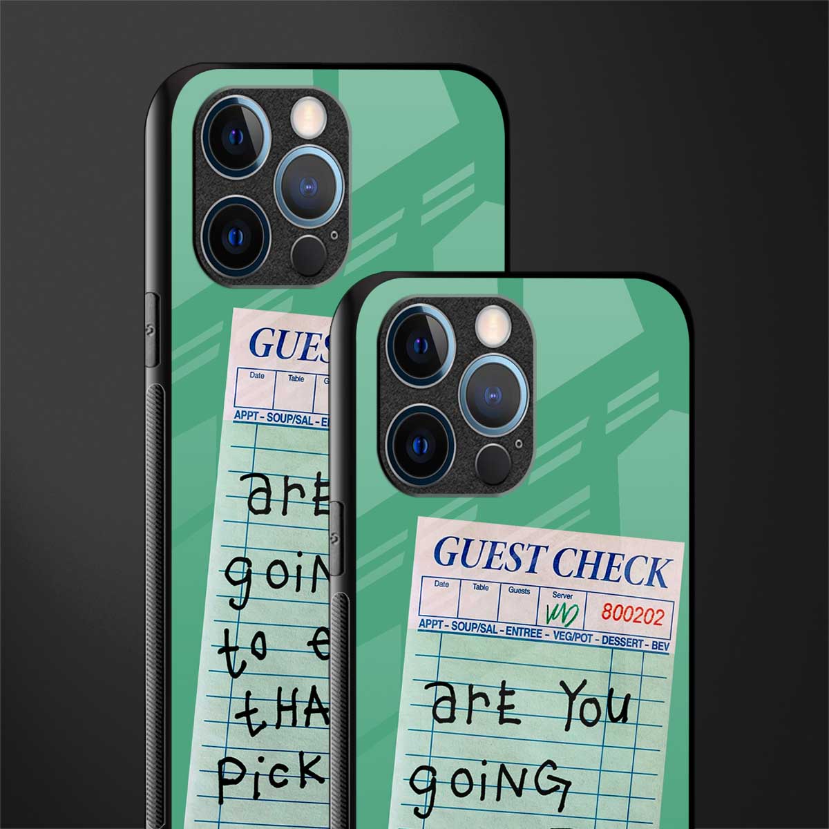 eat that pickle glass case for iphone 12 pro image-2