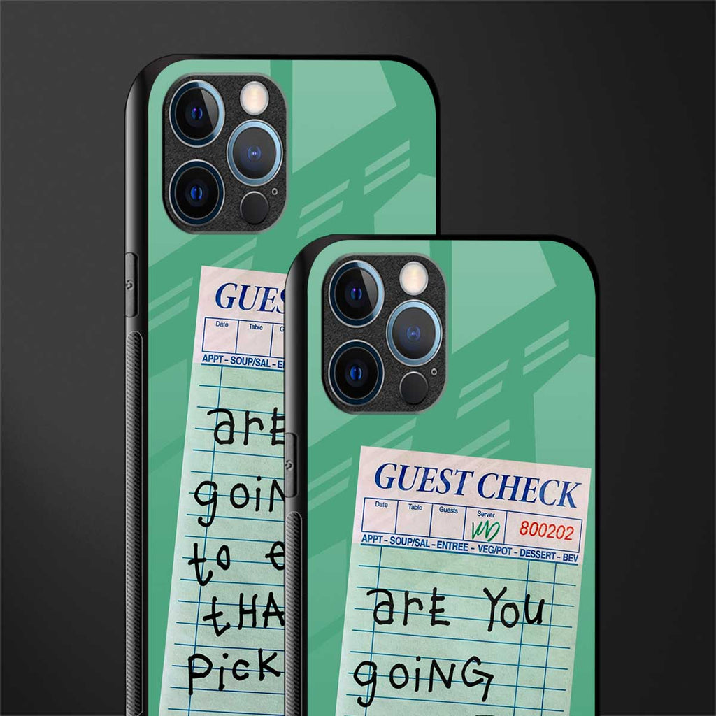eat that pickle glass case for iphone 12 pro max image-2