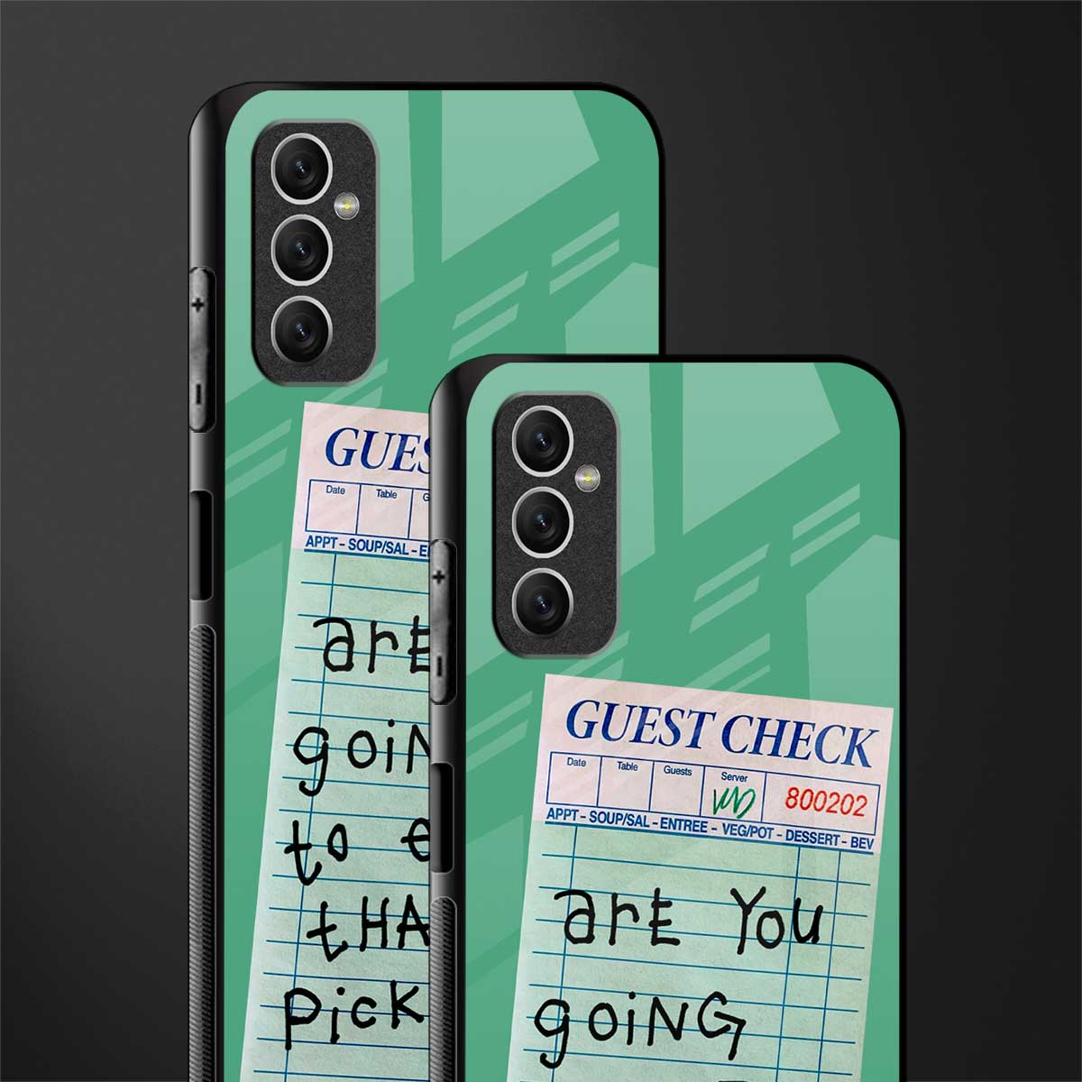 eat that pickle glass case for samsung galaxy m52 5g image-2