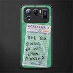eat that pickle glass case for mi 11 ultra 5g image