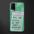 eat that pickle glass case for vivo x60 image