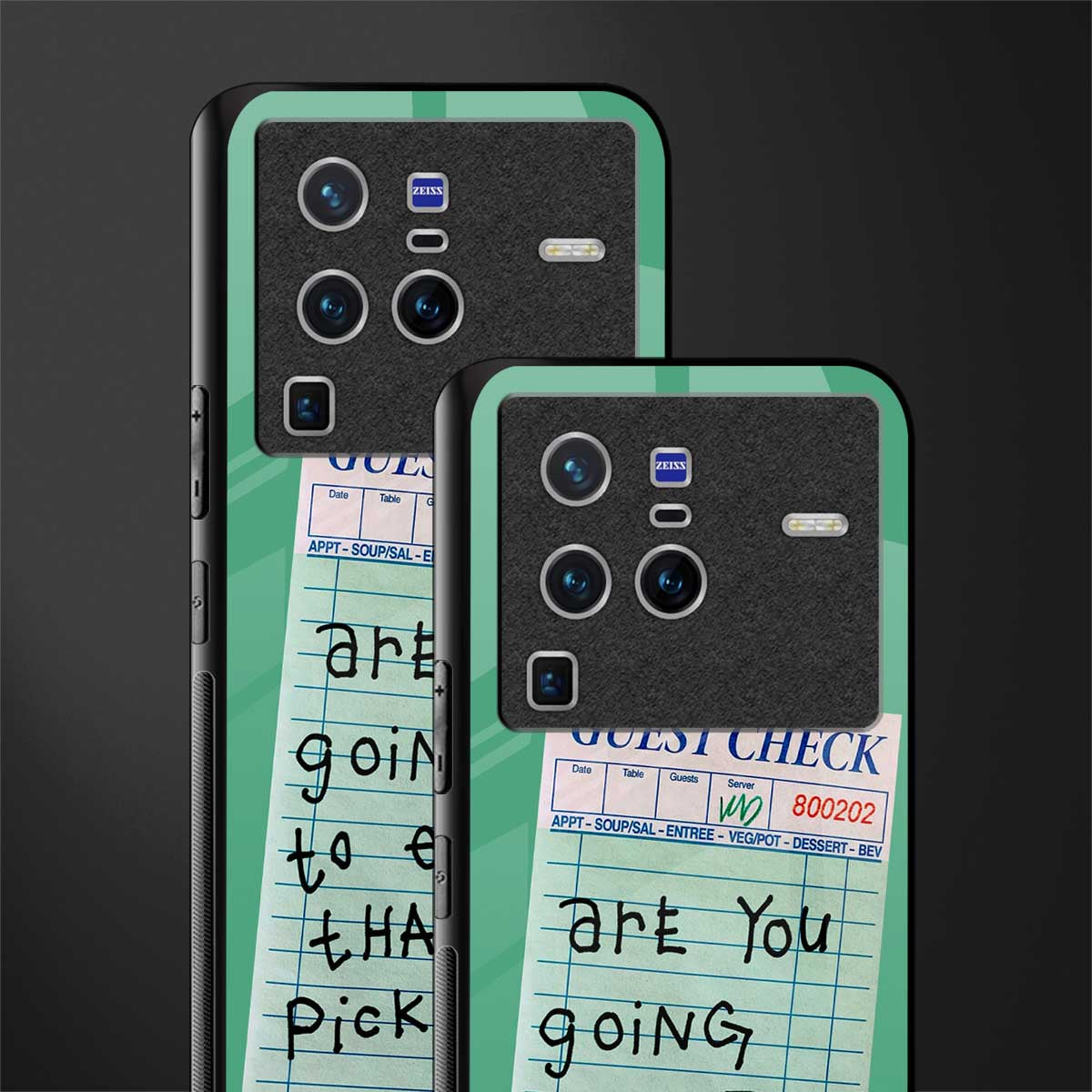 eat that pickle glass case for vivo x80 pro 5g image-2
