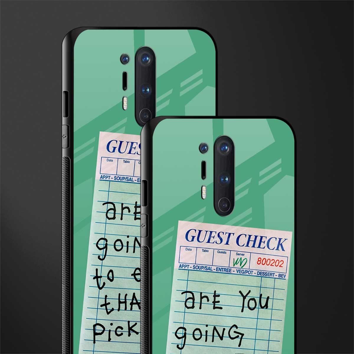 eat that pickle glass case for oneplus 8 pro image-2