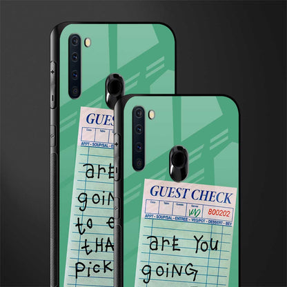 eat that pickle glass case for samsung a21 image-2
