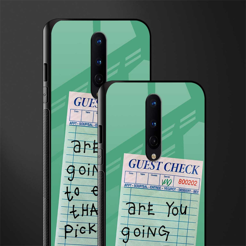 eat that pickle glass case for oneplus 8 image-2