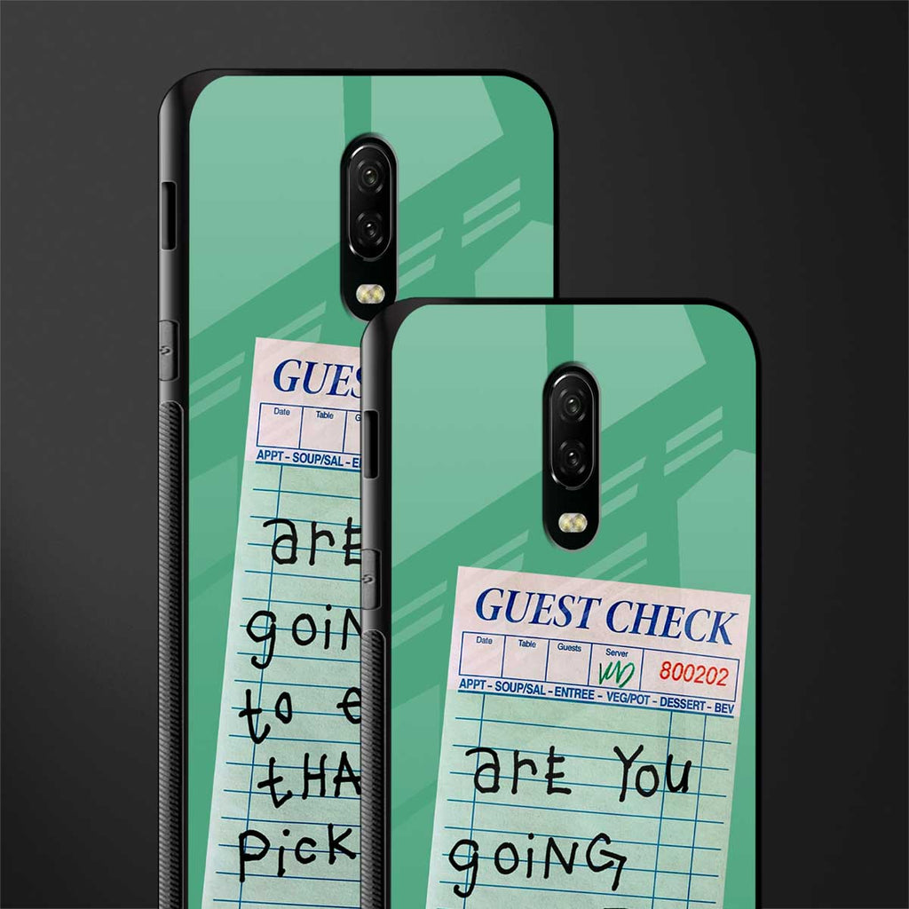 eat that pickle glass case for oneplus 6t image-2