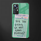 eat that pickle back phone cover | glass case for xiaomi 12 pro