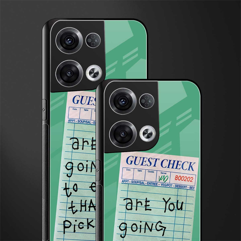 eat that pickle back phone cover | glass case for oppo reno 8 pro