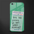 eat that pickle glass case for iphone 6s plus image