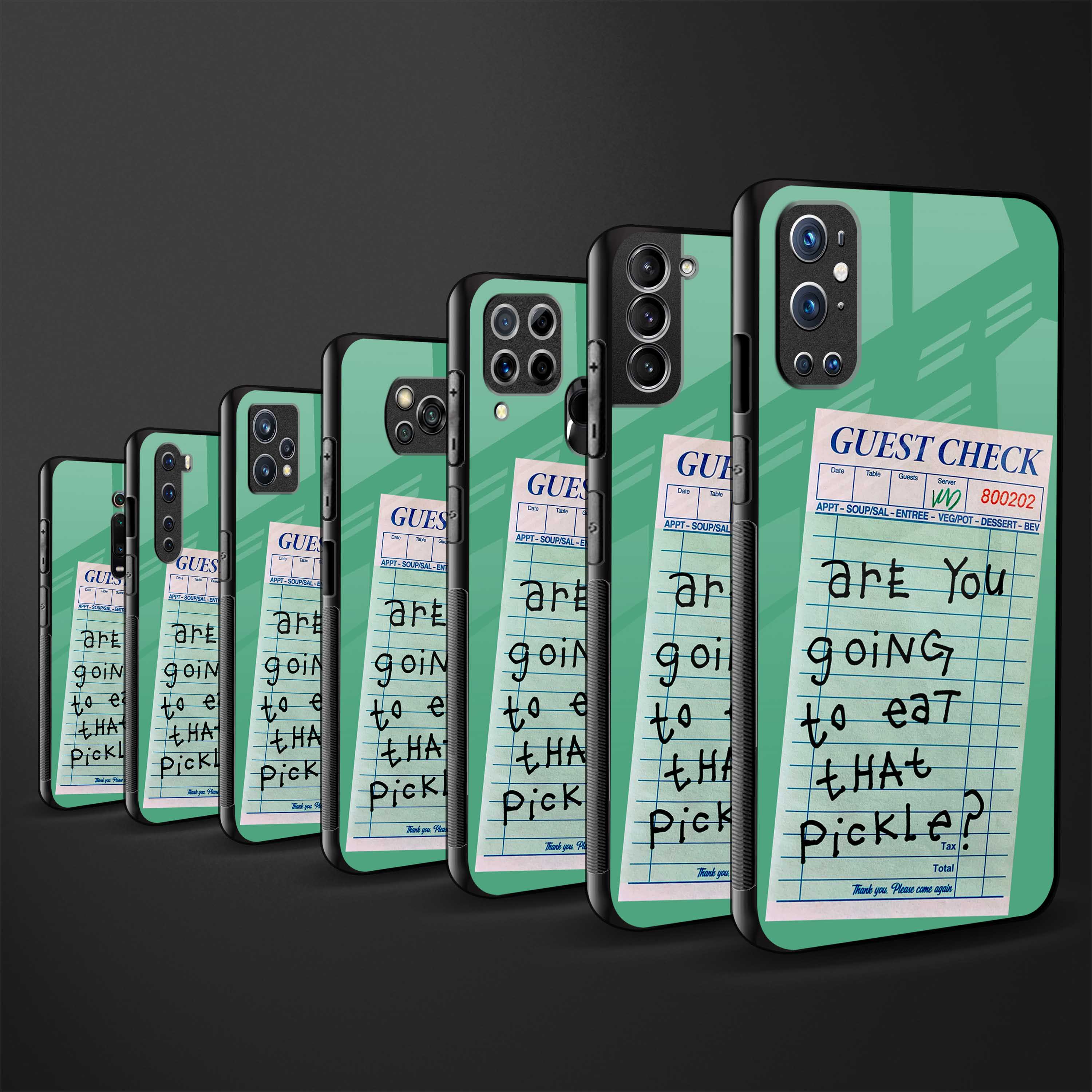eat that pickle glass case for redmi 9 power image-3