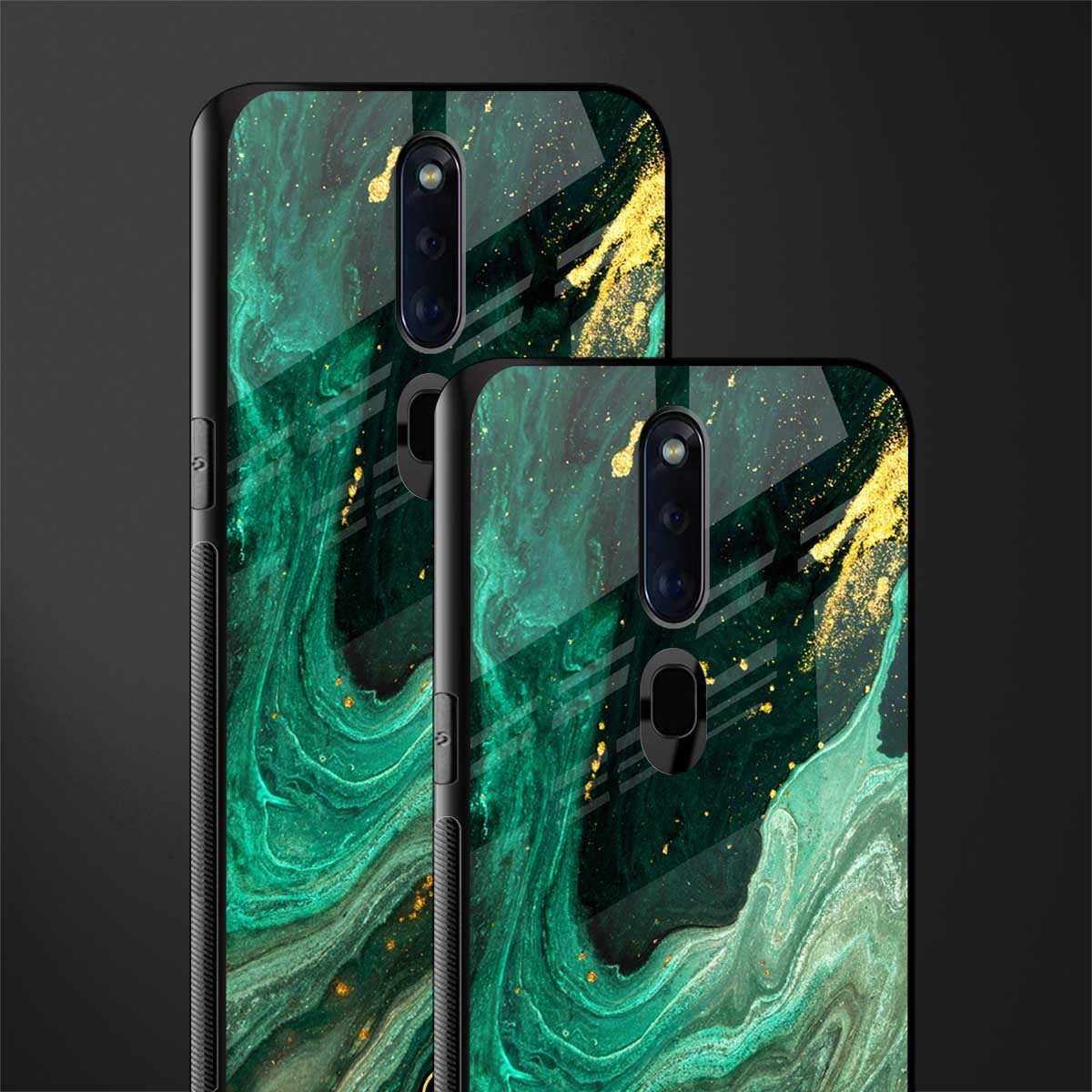 emerald pool glass case for oppo f11 pro image-2