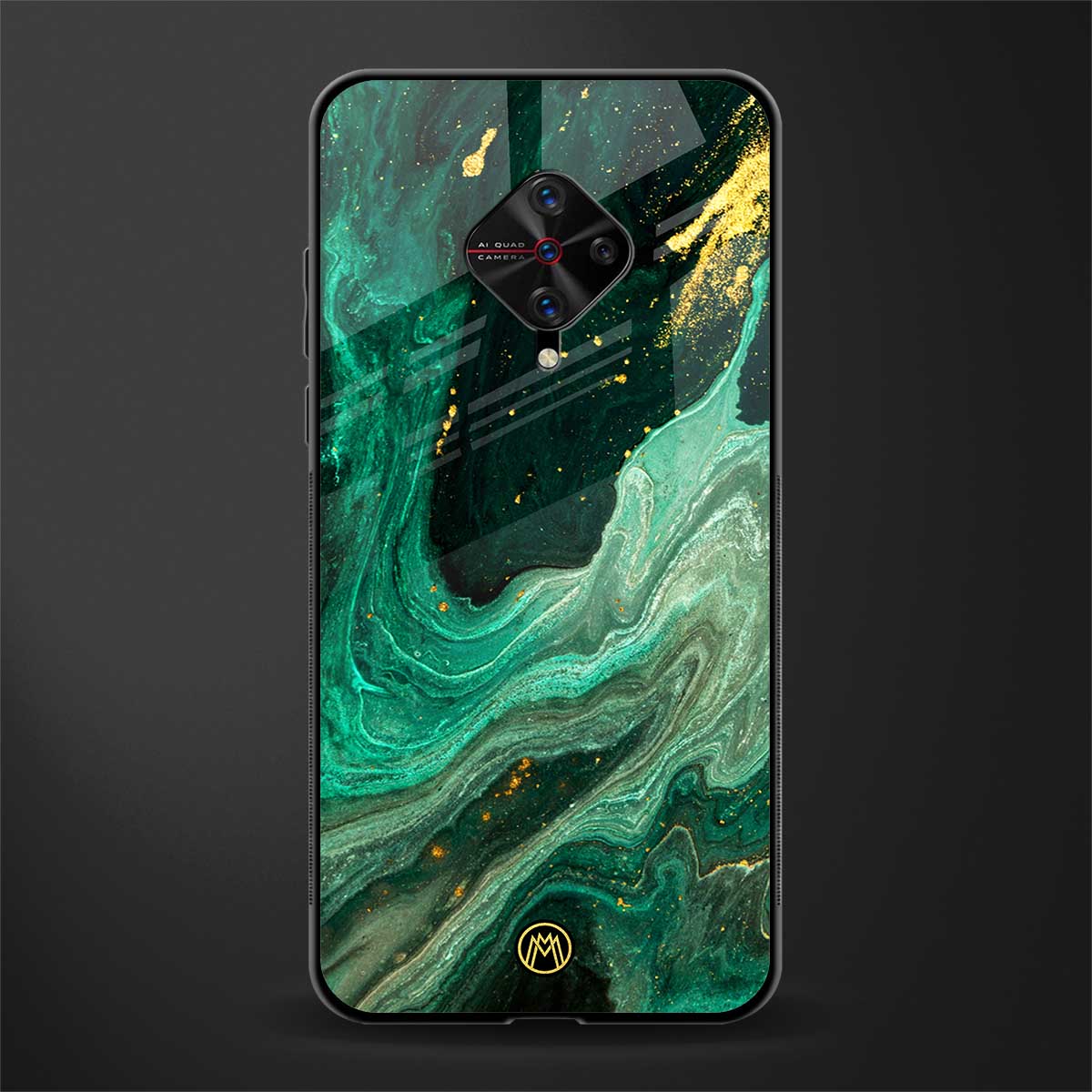 emerald pool glass case for vivo s1 pro image