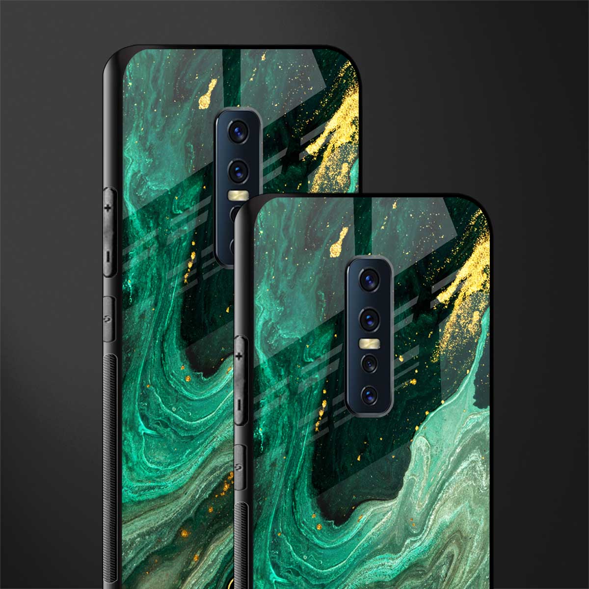 emerald pool glass case for vivo v17 pro image-2