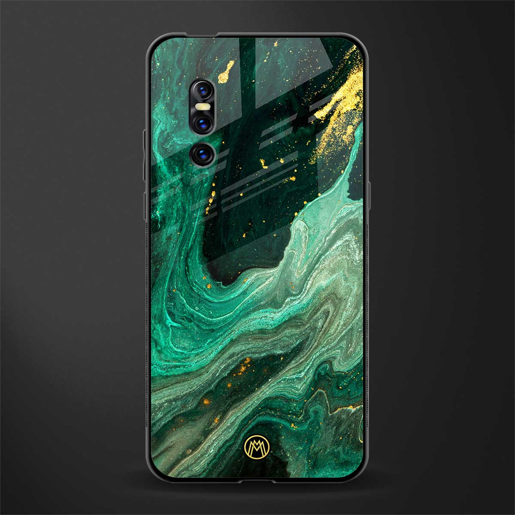 emerald pool glass case for vivo v15 pro image