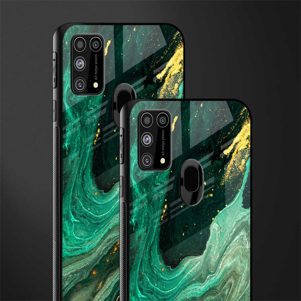 emerald pool glass case for samsung galaxy f41 image-2