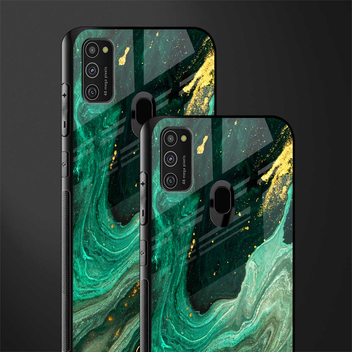 emerald pool glass case for samsung galaxy m21 image-2