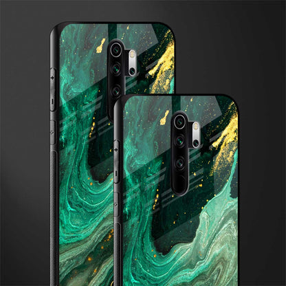 emerald pool glass case for redmi note 8 pro image-2