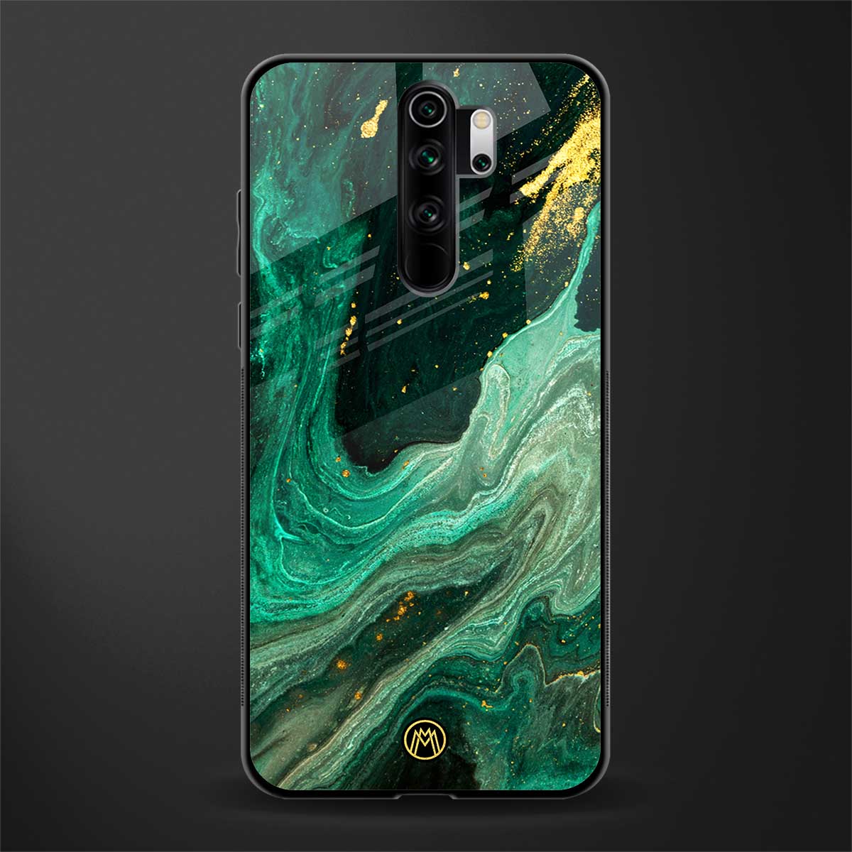 emerald pool glass case for redmi note 8 pro image