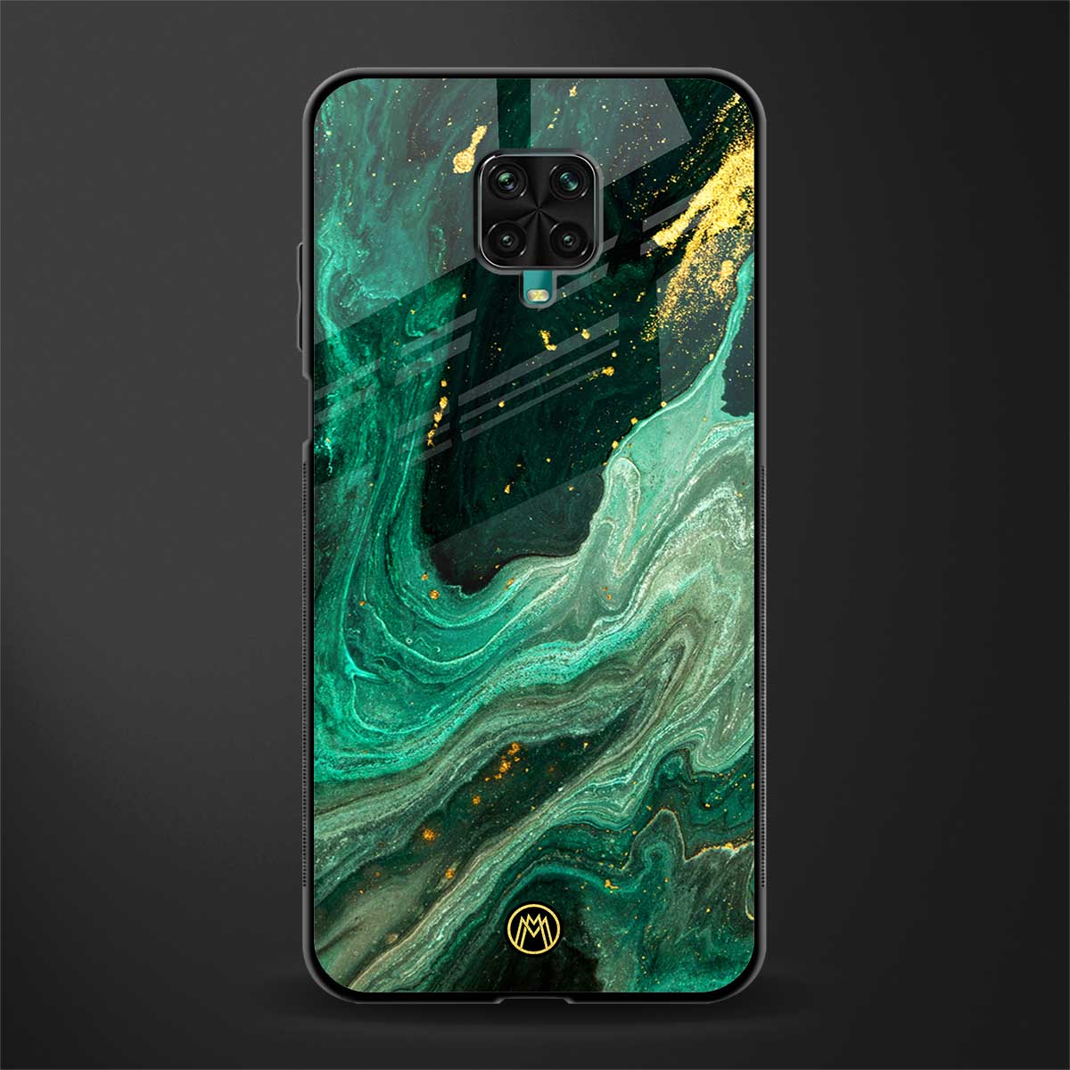 emerald pool glass case for poco m2 pro image
