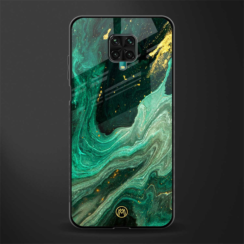 emerald pool glass case for redmi note 9 pro image