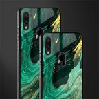 emerald pool glass case for redmi note 7s image-2
