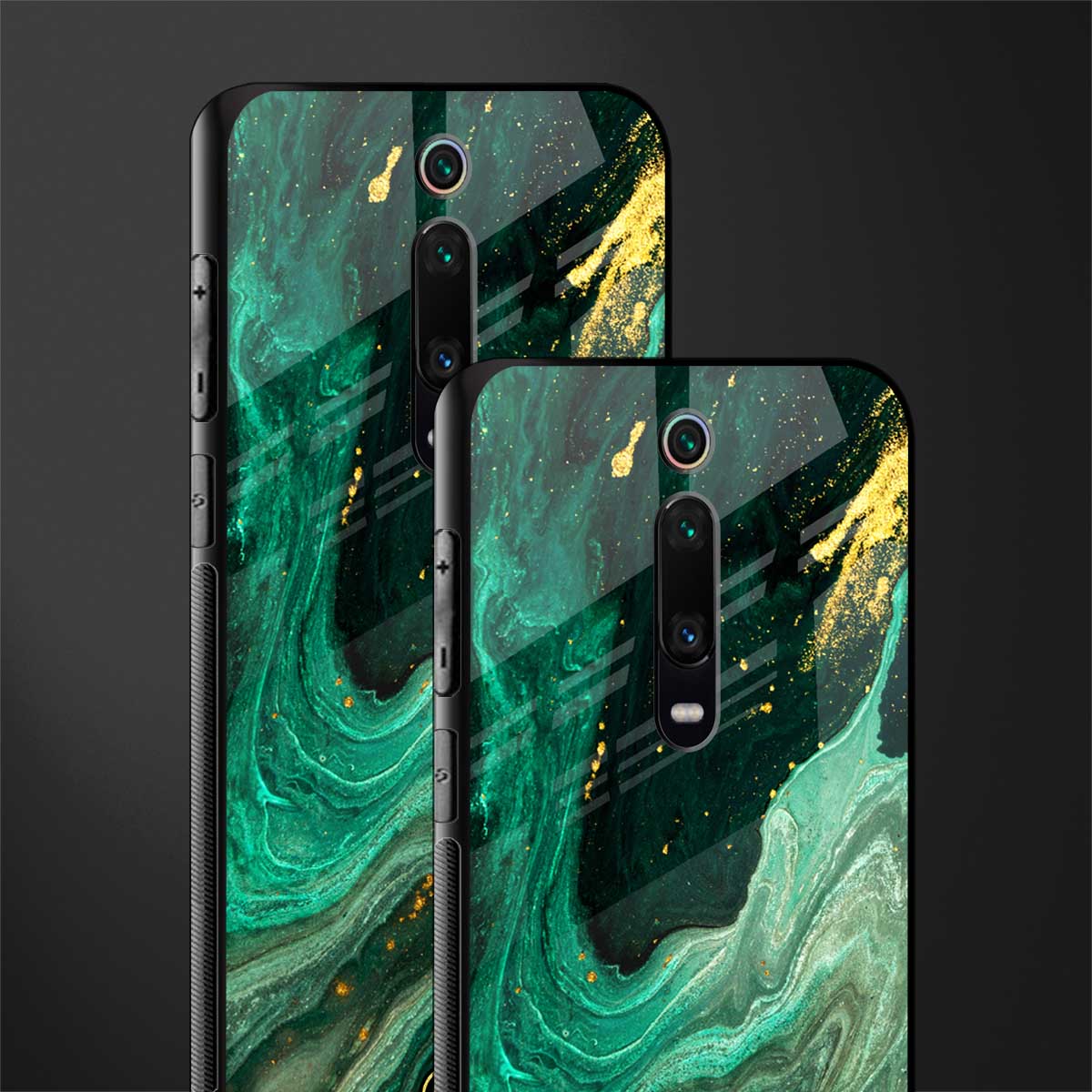 emerald pool glass case for redmi k20 image-2