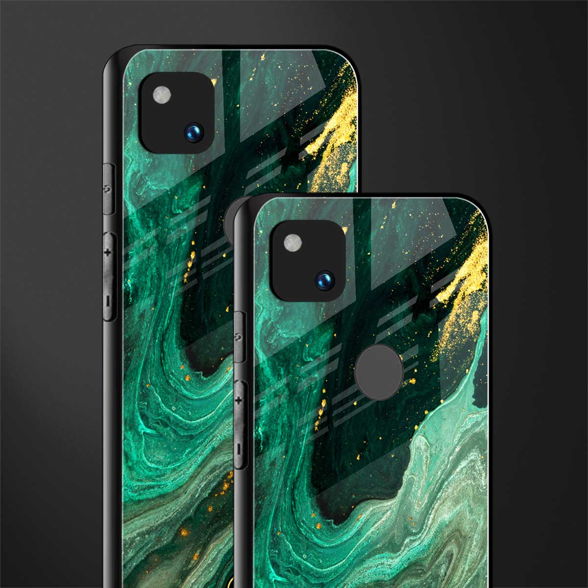 emerald pool back phone cover | glass case for google pixel 4a 4g