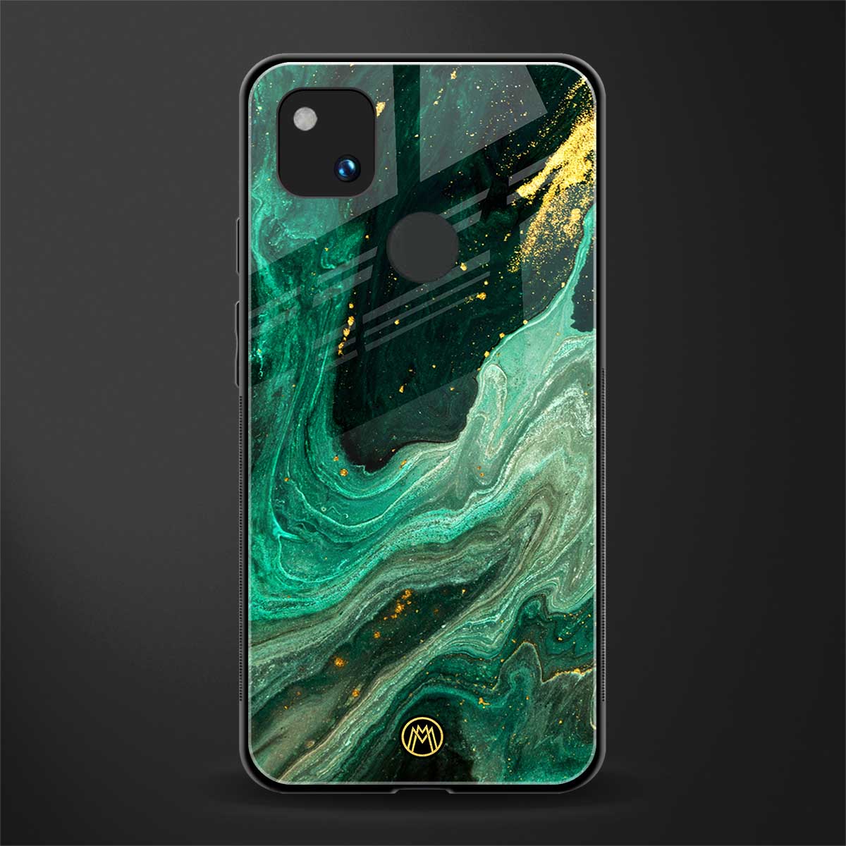 emerald pool back phone cover | glass case for google pixel 4a 4g