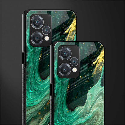 emerald pool back phone cover | glass case for realme 9 pro 5g