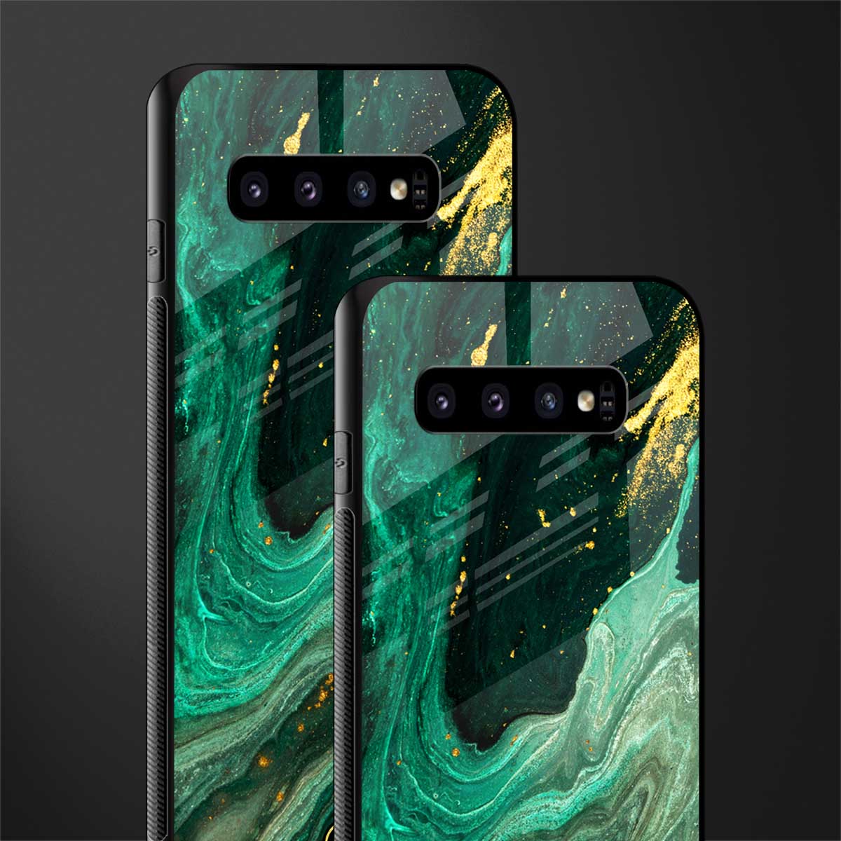 emerald pool glass case for samsung galaxy s10 image-2