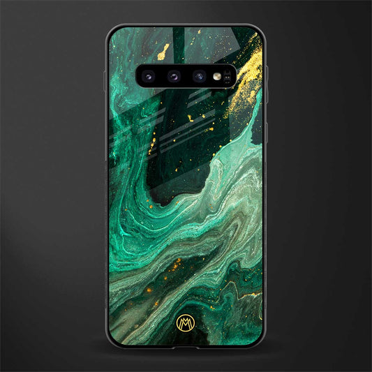 emerald pool glass case for samsung galaxy s10 plus image