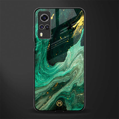 emerald pool glass case for vivo y51a image