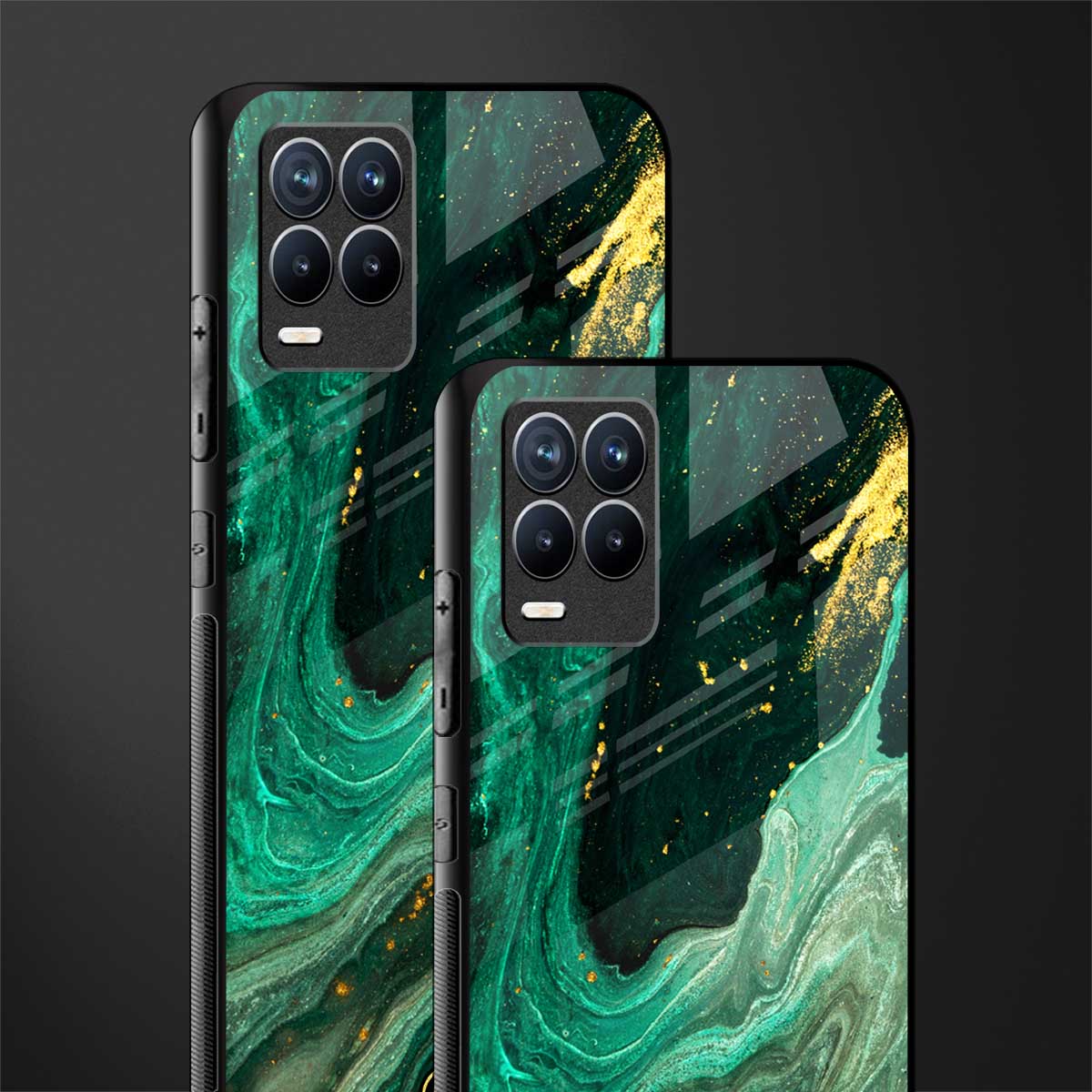 emerald pool glass case for realme 8 pro image-2