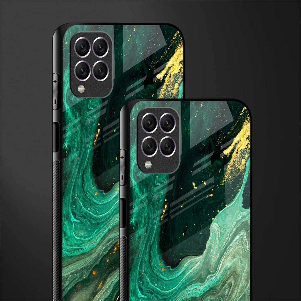 emerald pool glass case for samsung galaxy f62 image-2