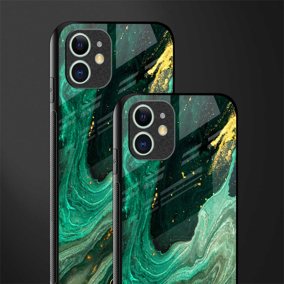 emerald pool glass case for iphone 12 image-2