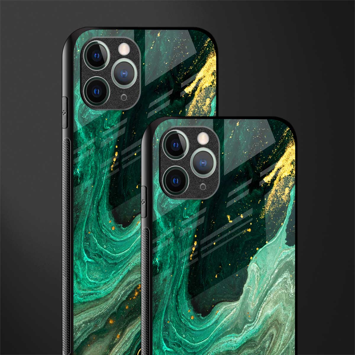 emerald pool glass case for iphone 11 pro image-2