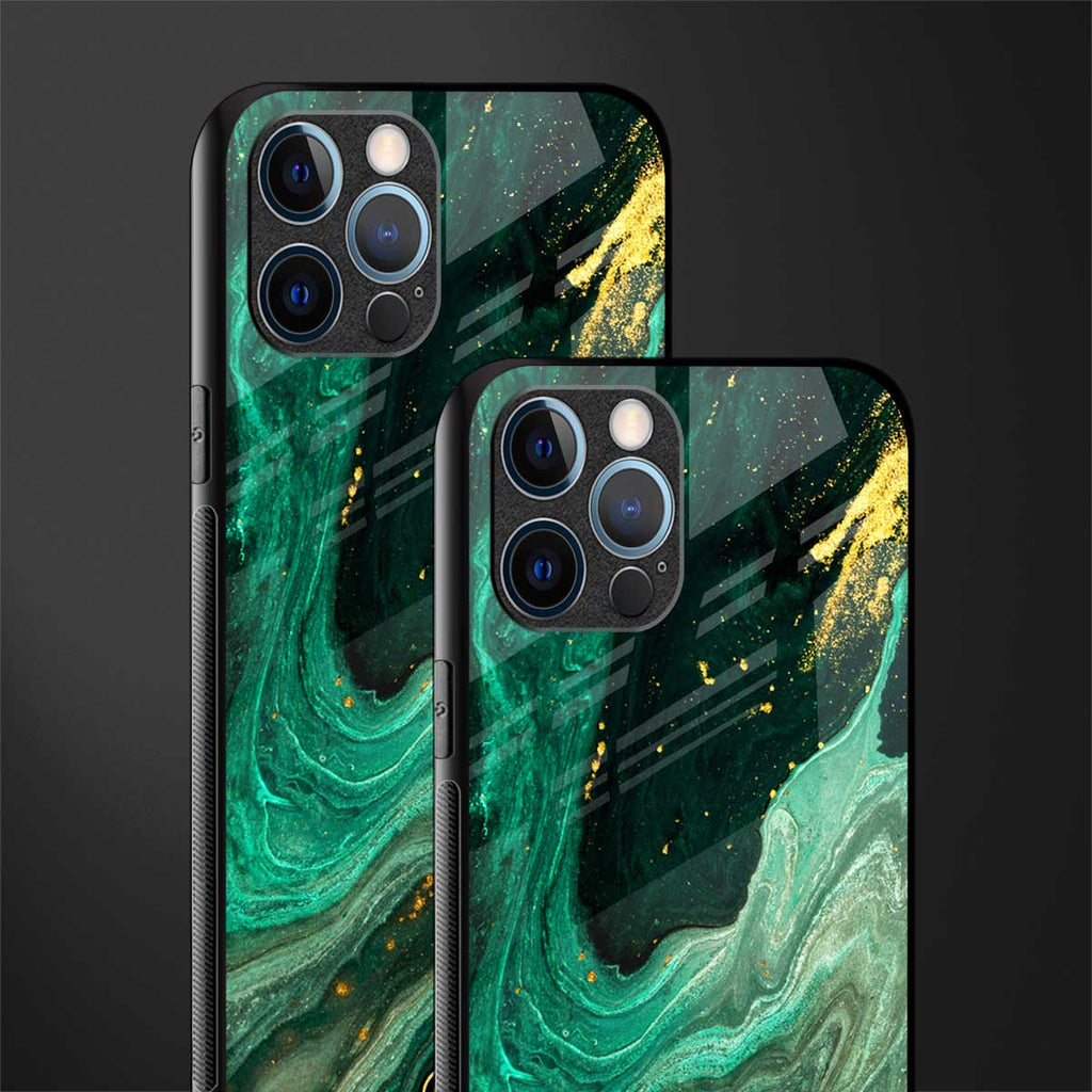 emerald pool glass case for iphone 12 pro max image-2