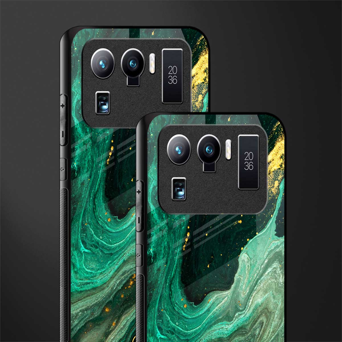 emerald pool glass case for mi 11 ultra 5g image-2