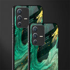 emerald pool glass case for vivo v23 5g image-2
