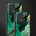 emerald pool back phone cover | glass case for samsung galaxy a73 5g