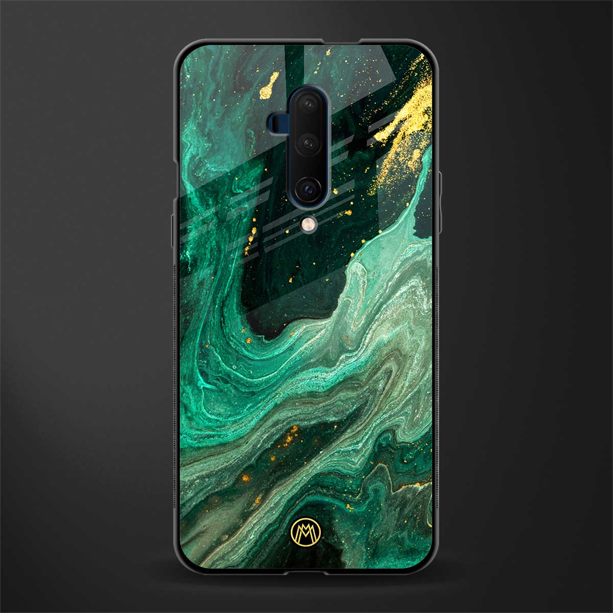 emerald pool glass case for oneplus 7t pro image